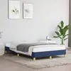 vidaXL Cadre de lit Bleu 120 x 200 cm Tissu