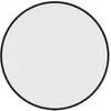 vidaXL Miroir mural Noir Ø 40 cm Rond