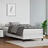 vidaXL Matelas de lit à ressorts ensachés Blanc 90x200x20cm Similicuir