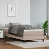 vidaXL Matelas de lit à ressorts ensachés Cappuccino 80x200x20 cm