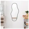 348267 vidaXL Miroir mural Noir 90x40 cm