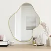 vidaXL Miroir mural Doré 60x50 cm