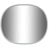 vidaXL Miroir mural Argenté 30x25 cm
