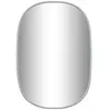 vidaXL Miroir mural Argenté 50x35 cm