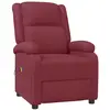 vidaXL Vidaxl Fauteuil De Massage Rouge Bordeaux Similicuir