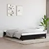 vidaXL Cadre de lit Noir 140x190 cm Tissu