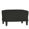 vidaXL Repose-pied Noir 60x50x41 cm Tissu