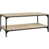 vidaXL Table basse Chêne sonoma 100x50x35 cm Bois d'ingénierie