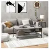 vidaXL Table basse Sonoma gris 80x50x40 cm Bois d'ingénierie