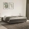 vidaXL Cadre de lit Gris foncé 180 x 200 cm Velours