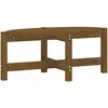 vidaXL Table basse Marron miel 87x48x35 cm Bois massif de pin