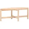 vidaXL Table basse 118x63x45 cm Bois massif de pin