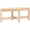 vidaXL Table basse 87x48x35 cm Bois massif de pin