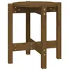 vidaXL Table basse Marron miel Ø 52,5x45 cm Bois massif de pin