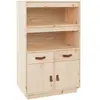 vidaXL Buffet haut 67x40x108,5 cm Bois massif de pin