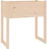 vidaXL Jardinière 78x40x81 cm Bois massif de pin