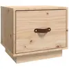 vidaXL Table de chevet 40x34x35 cm Bois de pin solide