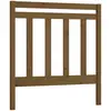 vidaXL Tête de lit Marron miel 95x4x100 cm Bois massif de pin
