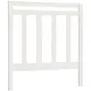 vidaXL Tête de lit Blanc 95x4x100 cm Bois massif de pin