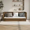 vidaXL Lit de jour Marron miel 80x200 cm Bois de pin massif