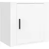 vidaXL Tables de chevet murales 2 pcs Blanc 50x30x47 cm