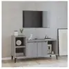 vidaXL Meuble TV Sonoma gris 100x35x55 cm Bois d'ingénierie