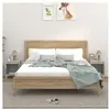 vidaXL Tables de chevet 2 pcs Gris béton 40x35x50 cm