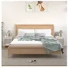 vidaXL Tables de chevet 2 pcs Blanc 40x35x50 cm