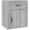 vidaXL Table de chevet Sonoma gris 50x36x60 cm Bois d'ingénierie