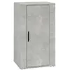 vidaXL Buffet Gris béton 40x33x70 cm Bois d'ingénierie
