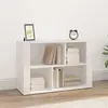 vidaXL Buffet Blanc 80x30x54 cm Bois d'ingénierie