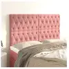 vidaXL Têtes de lit 4 pcs Rose 72x7x78/88 cm Velours