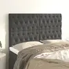 vidaXL Têtes de lit 4 pcs Gris foncé 72x7x78/888 cm Velours