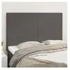 vidaXL Têtes de lit 4 pcs Gris 72x5x78/88 cm Similicuir