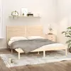 vidaXL Cadre de lit bois massif 180x200 cm super king