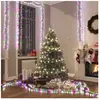 vidaXL Guirlande à LED groupées 1000 LED Multicolore pastel 11 m PVC