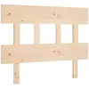 vidaXL Tête de lit 123,5x3x81 cm Bois massif de pin