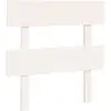 vidaXL Tête de lit Blanc 93,5x3x81 cm Bois massif de pin
