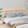 vidaXL Tête de lit 204x3x81 cm Bois massif de pin