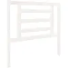 vidaXL Tête de lit Blanc 96x4x100 cm Bois massif de pin