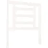 vidaXL Tête de lit Blanc 81x4x100 cm Bois massif de pin