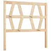 vidaXL Tête de lit 126x4x100 cm Bois massif de pin