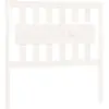 vidaXL Tête de lit Blanc 95,5x4x100 cm Bois massif de pin