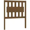 vidaXL Tête de lit Marron miel 95,5x4x100 cm Bois massif de pin