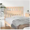 vidaXL Tête de lit 105,5x4x100 cm Bois massif de pin