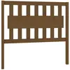vidaXL Tête de lit Marron miel 205,5x4x100 cm Bois massif de pin