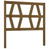 vidaXL Tête de lit Marron miel 81x4x100 cm Bois massif de pin