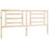 vidaXL Tête de lit 206x4x100 cm Bois massif de pin