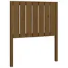vidaXL Tête de lit Marron miel 80,5x4x100 cm Bois massif de pin