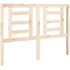 vidaXL Tête de lit 146x4x100 cm Bois massif de pin